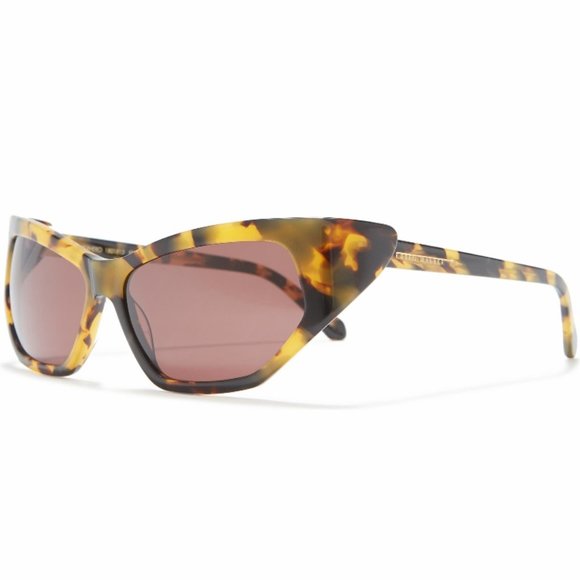 KAREN WALKER Crazy Tortoise Superhero Wrap Sunglasses main image 5